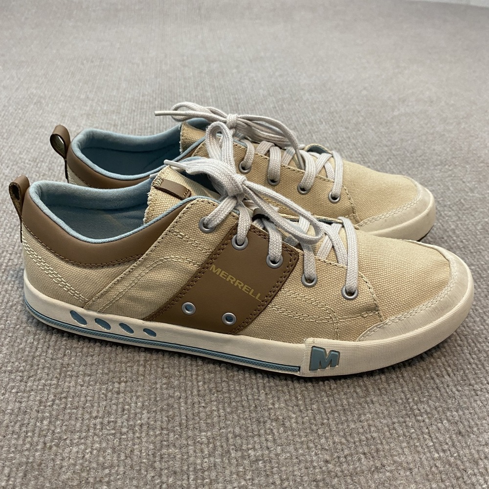 Merrell Starfish Shoes Womens Size 9.5 Beige Cushioned Sneakers J55484 Gorpcore